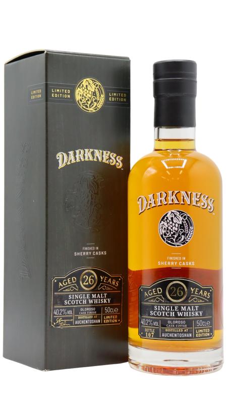 Auchentoshan Auchentoshan Darkness - Sherry Cask Finish Single Malt Scotch 26 year old Whisky