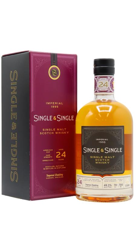 Imperial Imperial (silent) Single & Single - Single Cask 1995 24 year old Whisky