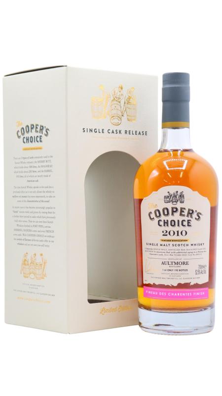 Aultmore Aultmore Cooper's Choice - Single Pineau Des Charentes Cask 2010 10 year old Whisky