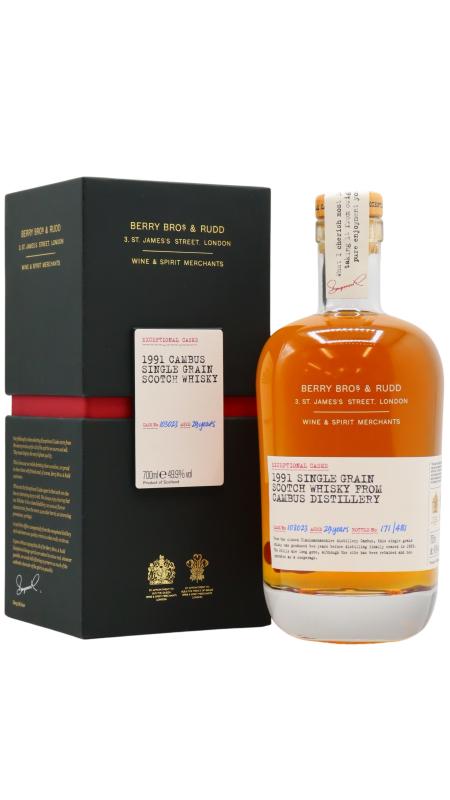 Cambus (silent) Berry Bros & Rudd - Single Cask #103023 1991 29 year old Whisky