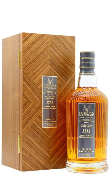 Dallas Dhu (silent) Gordon & MacPhail Private Collection Single Cask # 1981 38 year old Whisky