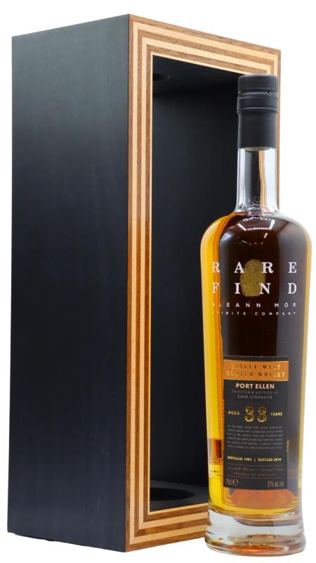 Port Ellen Port Ellen (silent) Gleann Mor Rare Find Single Cask 1983 33 year old Whisky