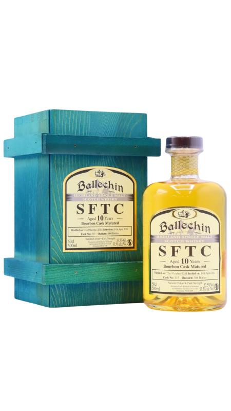 Ballechin Straight From The Cask - Single Cask #337 2010 10 year old Whisky