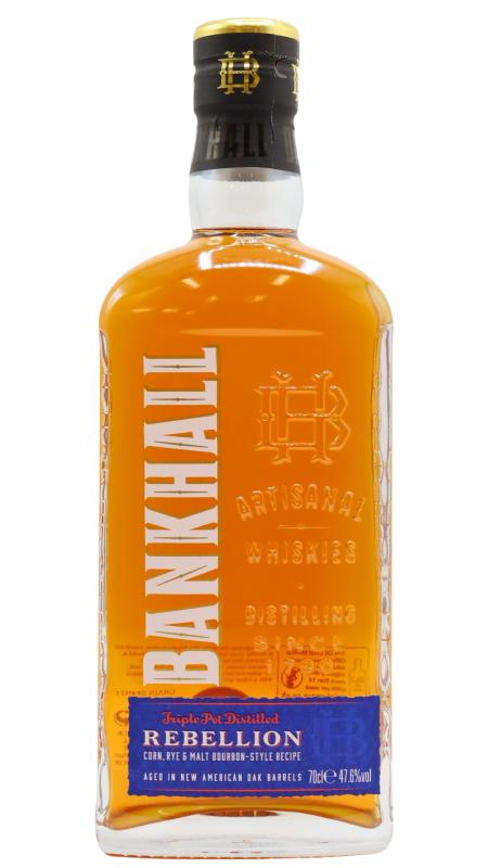 Bankhall Rebellion Inaugural Release Triple Pot Distilled E Whisky