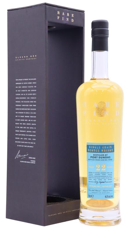 Port Dundas Port Dundas (silent) Gleann Mor Rare Find Single Cask #711782 1999 22 year old Whisky