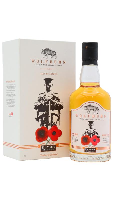 Wolfburn Wolfburn Poppy Scotland 100 Years Of The Poppy Limited Edit Whisky