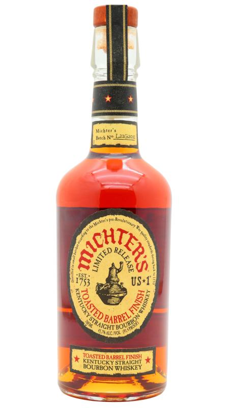 Michter's 2021 Limited Release Toasted Barrel Finish Kentuck Whiskey