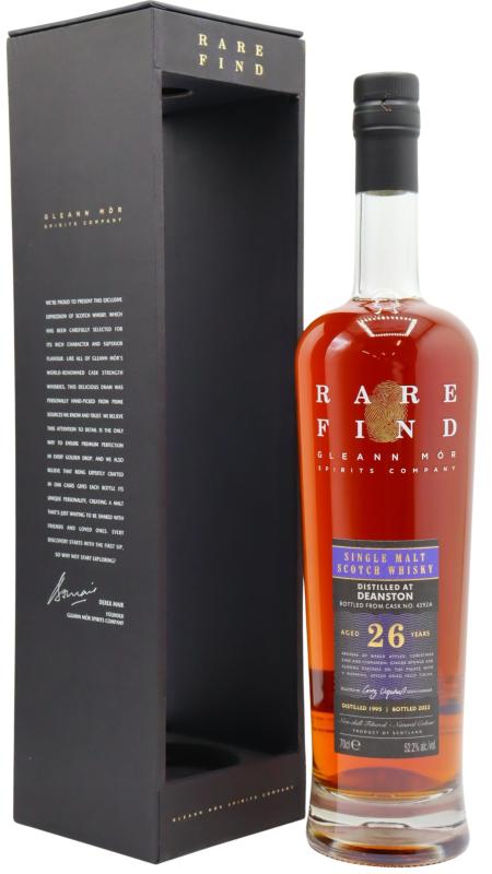 Deanston Deanston Gleann Mor Rare Find Single Cask #4392A 1995 26 year old Whisky