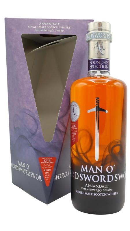 Annandale Man O' Sword Founder's Selection - Single Cask #34 2017 Whisky