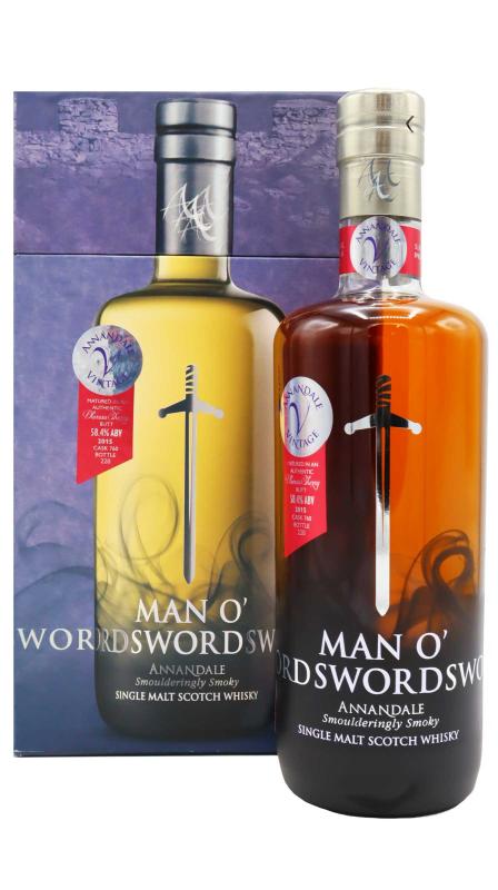 Annandale Vintage Man O' Sword - Sherry Cask #760 2015 3 year old Whisky