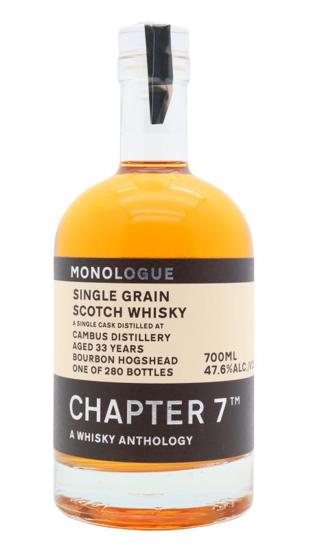 Cambus (silent) Chapter 7 - Single Cask #3325 1988 33 year old Whisky