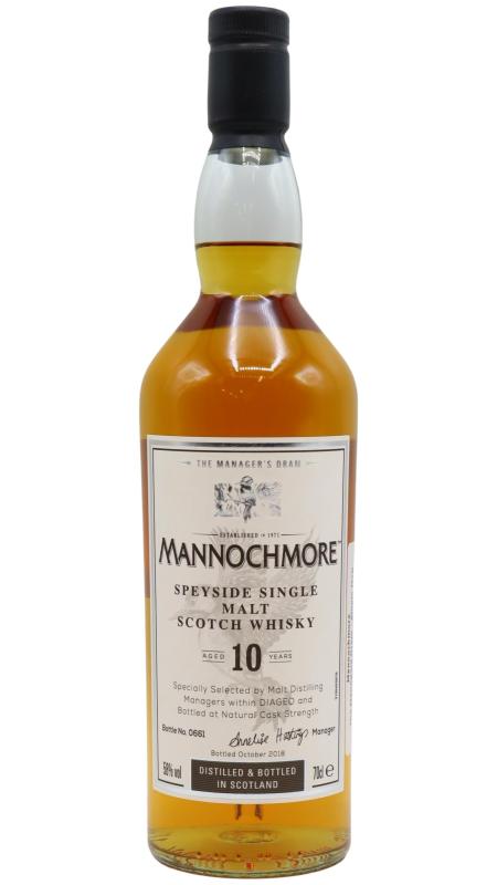 Mannochmore Mannochmore The Managers Dram - Single Malt 10 year old Whisky