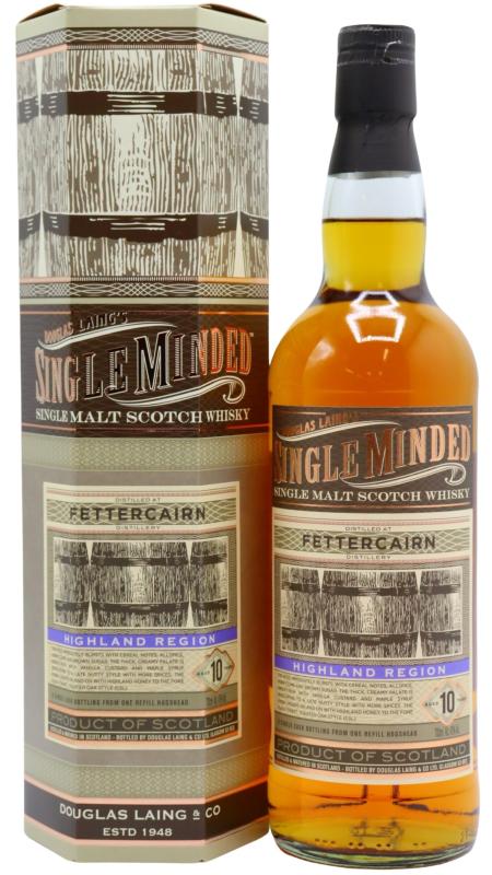 Fettercairn Fettercairn Douglas Laing Single Minded 2009 10 year old Whisky