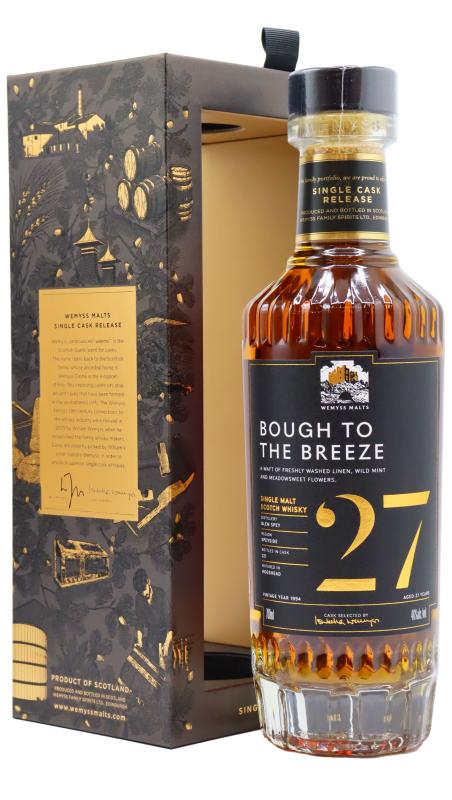 Glen Spey Glen Spey Wemyss Malts - Bough To The Breeze Single Cask 1994 27 year old Whisky