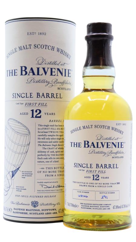 Balvenie Balvenie Single Barrel #2826 2010 12 year old Whisky
