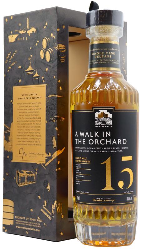 Macduff Macduff Wemyss Malts - A Walk In The Orchard Single Cask 2006 15 year old Whisky