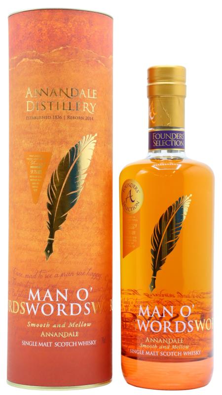 Annandale Man O' Words Founder's Selection - Single Sherry C 2016 5 year old Whisky