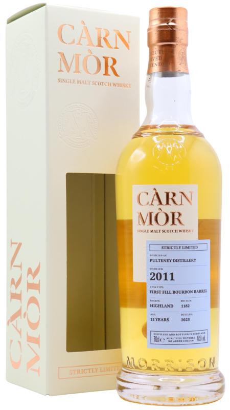 Old Pulteney Old Pulteney Carn Mor Strictly Limited Bourbon Cask Finish Sing 2011 11 year old Whisky