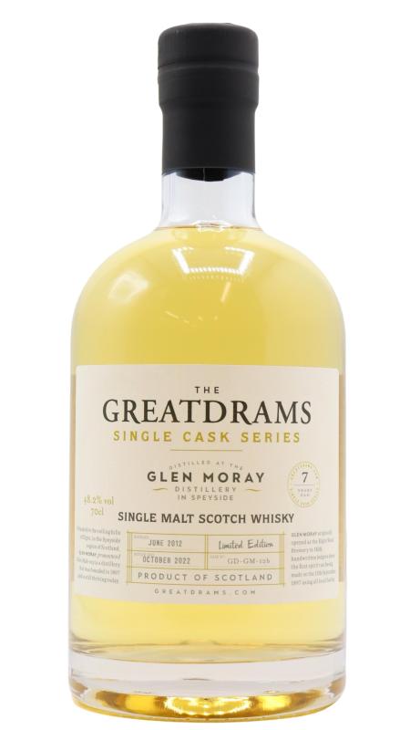 Glen Moray Glen Moray Great Drams Rare Cask Series 2012 7 year old Whisky