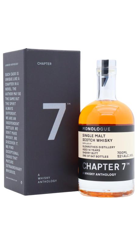 Glenrothes Glenrothes Chapter 7 Single Sherry Cask #6839 2008 14 year old Whisky