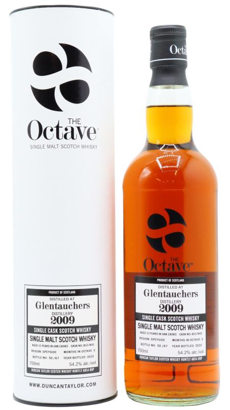 Glentauchers Glentauchers The Octave Single Sherry Cask #8537843 2009 13 year old Whisky