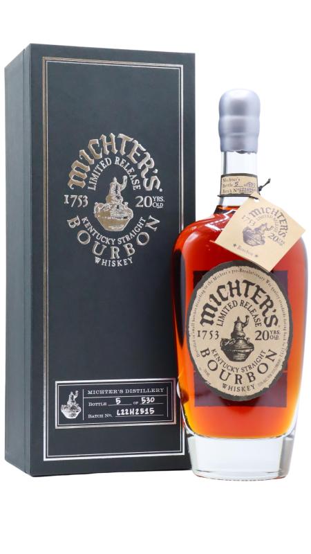 Michter's 2022 Limited Release Kentucky Straight Bourbon 20 year old Whiskey