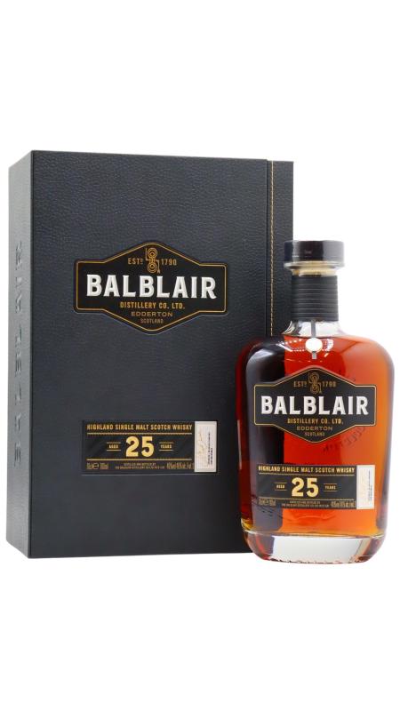 Balblair Balblair 2023 Release Highland Single Malt Scotch 25 year old Whisky
