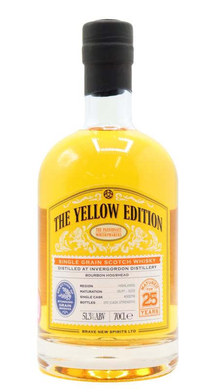 Invergordon Invergordon The Yellow Edition Single Cask #300718 1997 25 year old Whisky