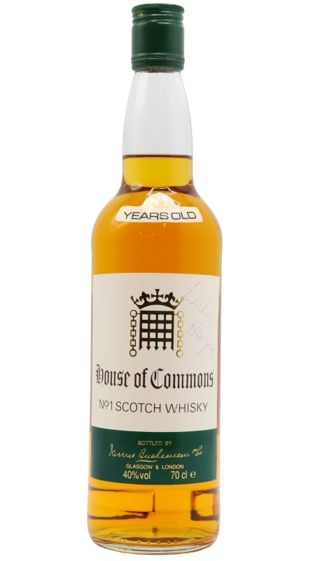 House of Commons House of Commons Signed By William Hague Blended Scotch 12 year old Whisky