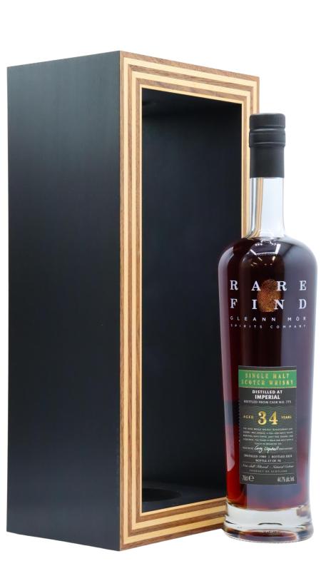 Imperial Imperial (silent) Gleann Mor Rare Find Single Cask #775 1989 34 year old Whisky