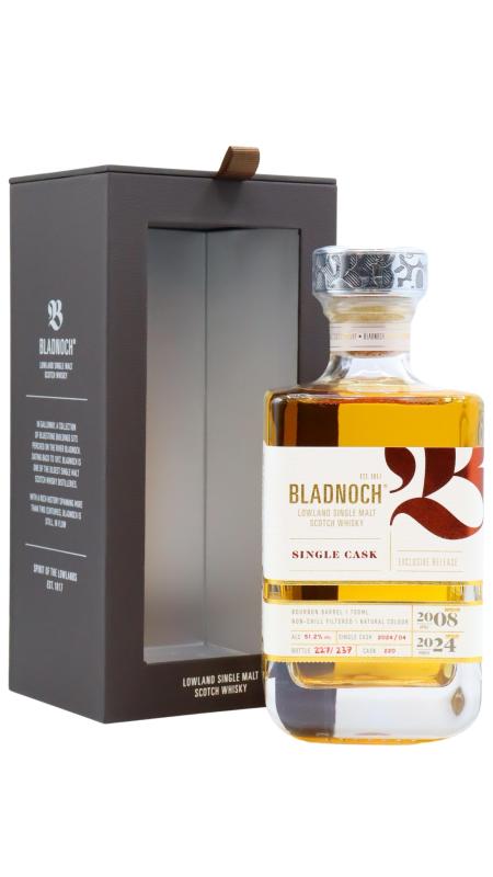 Bladnoch Bladnoch Single Bourbon Cask #220 2008 16 year old Whisky