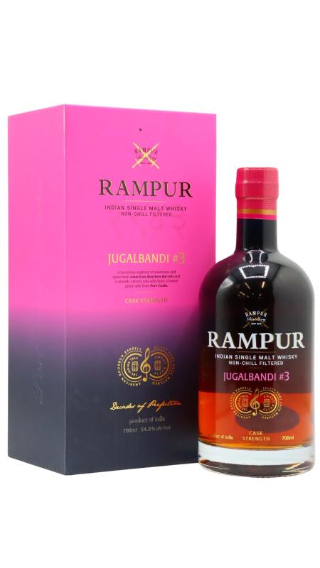 Rampur Jugalbandi #3 Port Cask Indian Single Malt Whisky