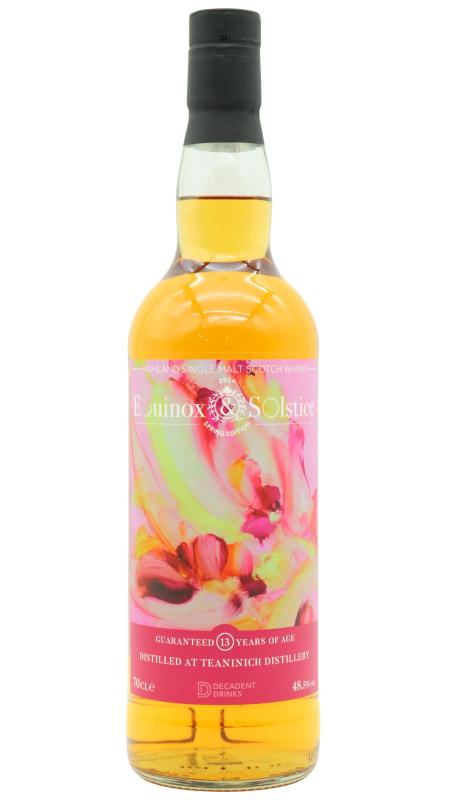 Teaninich Teaninich Decadent Drinks Equinox & Solstice Spring 2024 Edi 2011 13 year old Whisky