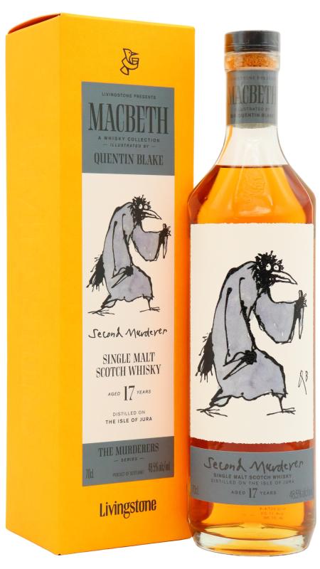 Isle of Jura Jura Macbeth Act Two - Murderers Series - Second Murder 17 year old Whisky
