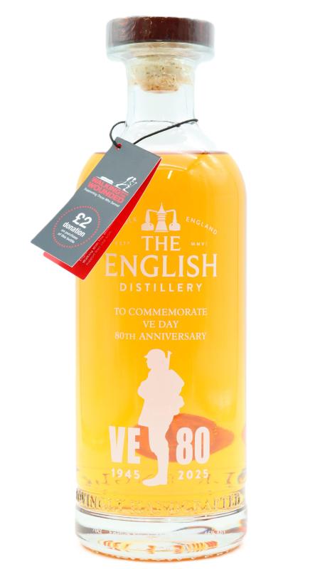 The English Whisky The English VE-Day 80th Anniversary Limited Release Single Mal Whisky