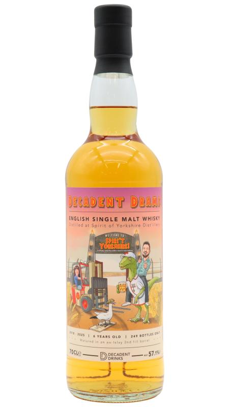 Spirit of Yorkshire Decadent Drams English Single Malt 2018 6 year old Whisky