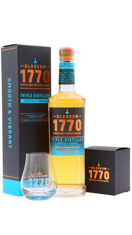 Glasgow 1770 Triple Distilled Single Malt Scotch Whisky