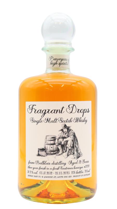 Balblair Balblair Fragrant Drops Single Cask #3228 2012 12 year old Whisky