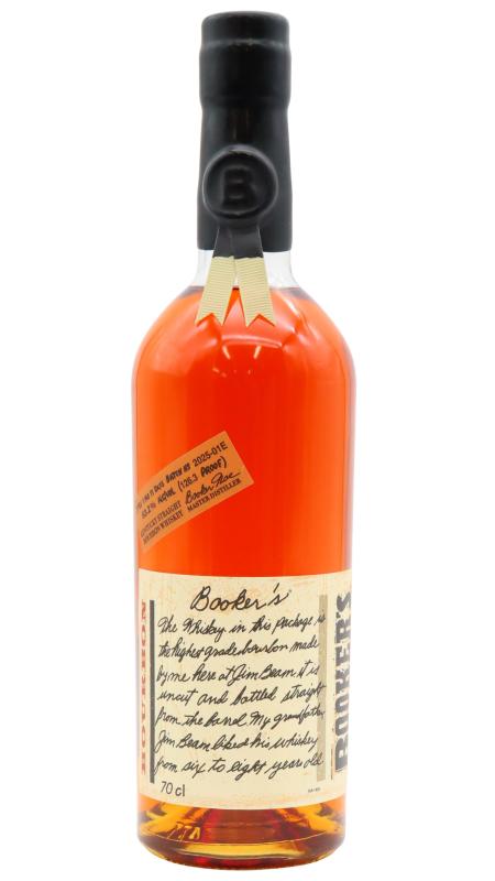 Booker's 2025-01 Batch Kentucky Straight Bourbon 7 year old Whiskey