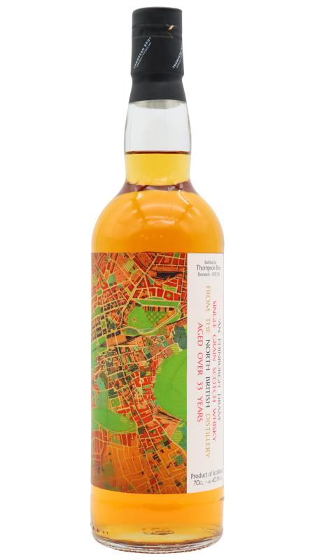 North British Thompson Bros Single Grain Scotch 33 year old Whisky