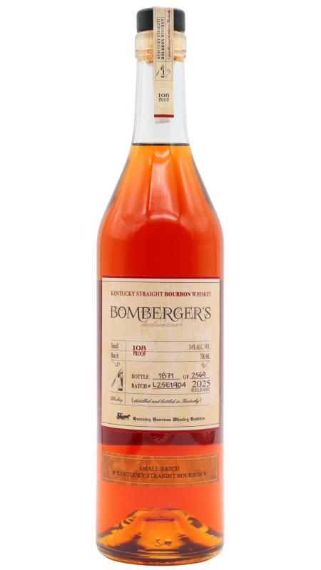 Michter's Michter's Bomberger's Declaration 2025 Release Kentucky Stra Whiskey