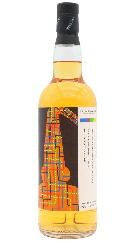 White Peak Thompson Bros Single Malt English 2018 7 year old Whisky