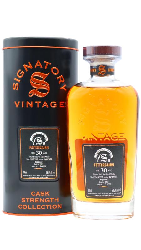 Fettercairn Fettercairn Signatory Vintage Symington's Choice Single Cask # 1995 30 year old Whisky