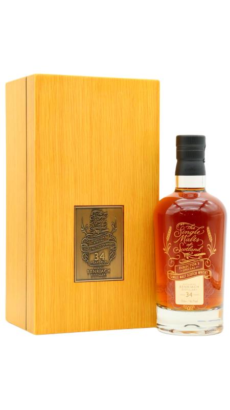 BenRiach Benriach Single Malts Of Scotland Director's Special Scotch 34 year old Whisky