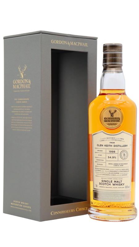 Glen Keith Glen Keith Connoisseurs Choice Single Cask #56480 1998 26 year old Whisky