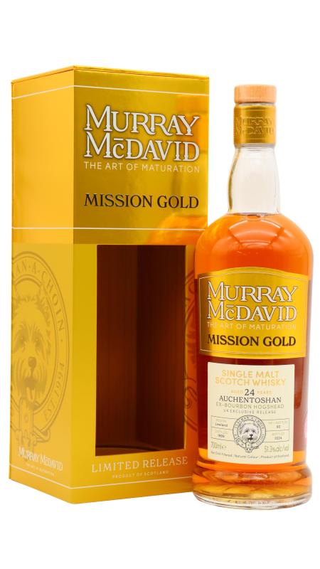 Auchentoshan Auchentoshan Murray McDavid Mission Gold Series Single Cask 1999 24 year old Whisky