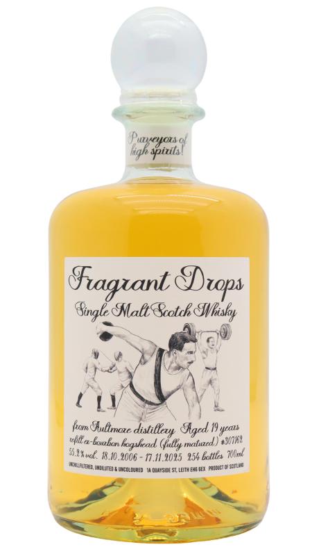 Aultmore Aultmore Fragrant Drops Single Cask #307162 2006 19 year old Whisky
