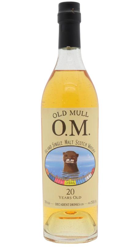 Ledaig Ledaig Decadent Drinks Old Mull Series Single Malt Scotch 2005 20 year old Whisky
