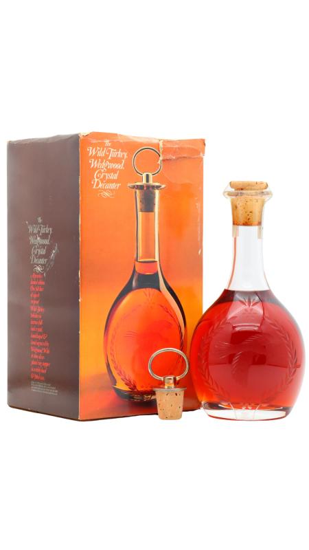 Wild Turkey Wild Turkey Wedgwood Crystal Decanter 101 Kentucky Straight Bo Whiskey