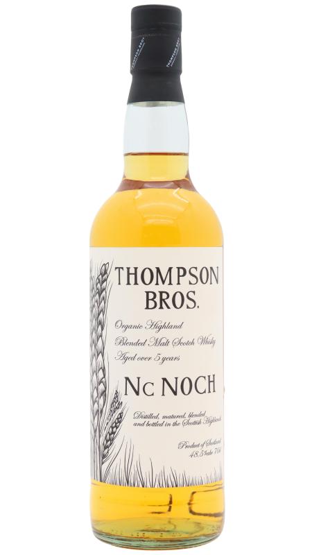 Thompson Bros. Thompson Bros Nc Noch Organic Highland Blended Malt Scotch 5 year old Whisky